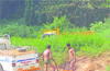 Illegal sand mining several villages in  grip